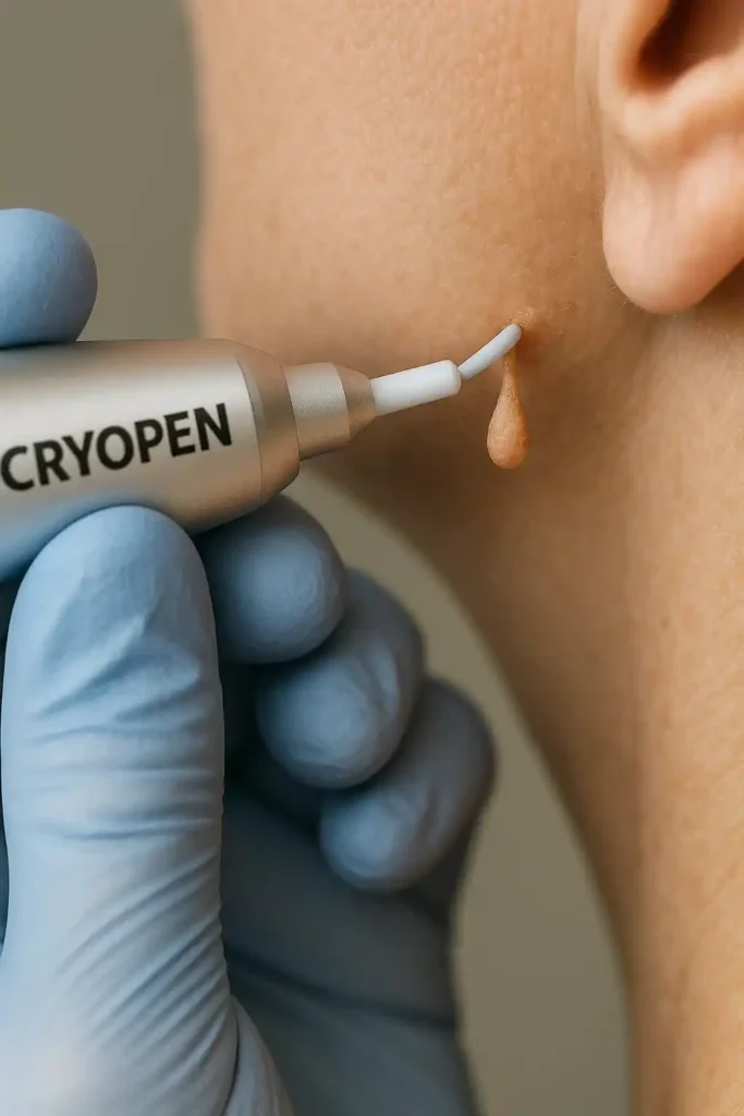Cryopen for skin tags removal Sandy speak to our team today!