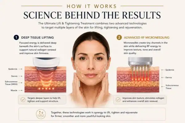 Why choose The ultimate skin tighten treatment Sandy